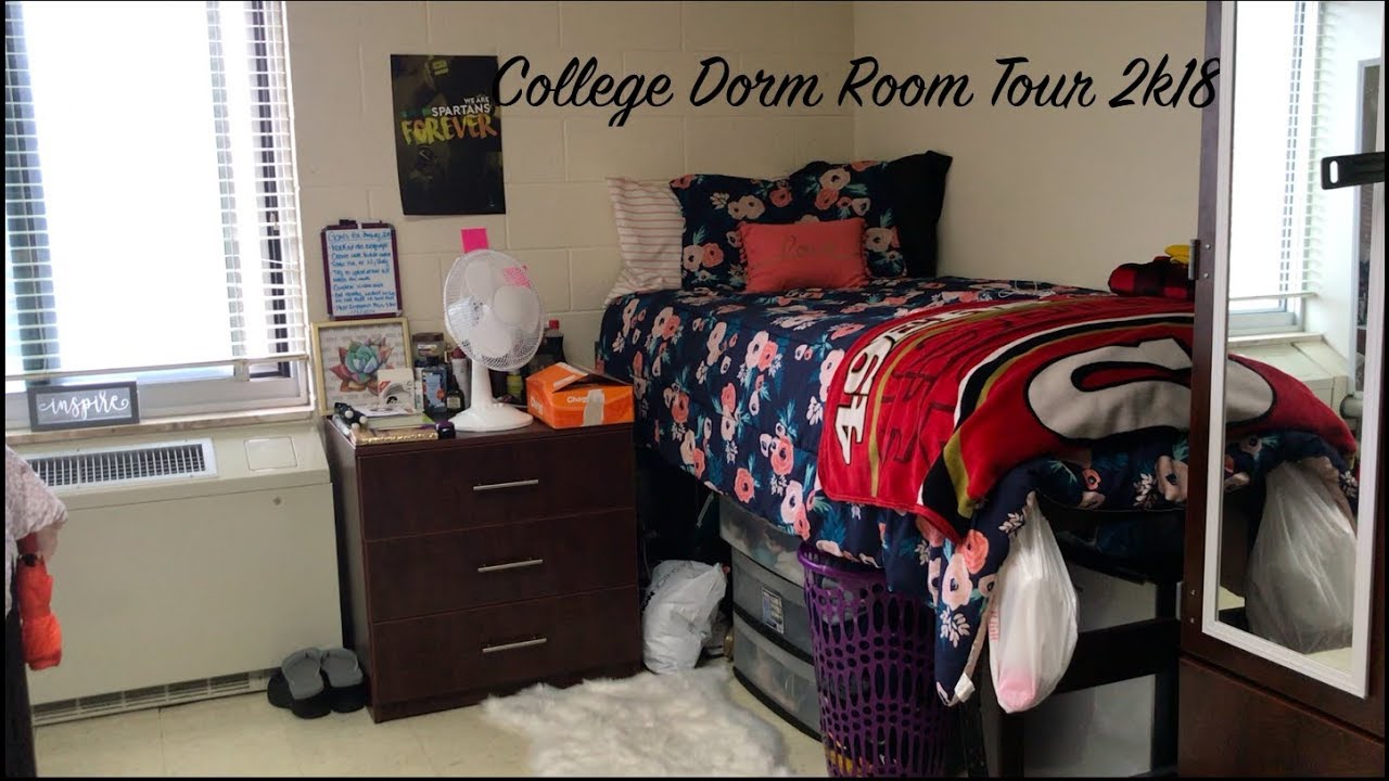 College Dorm Room Tour Norfolk State University Youtube