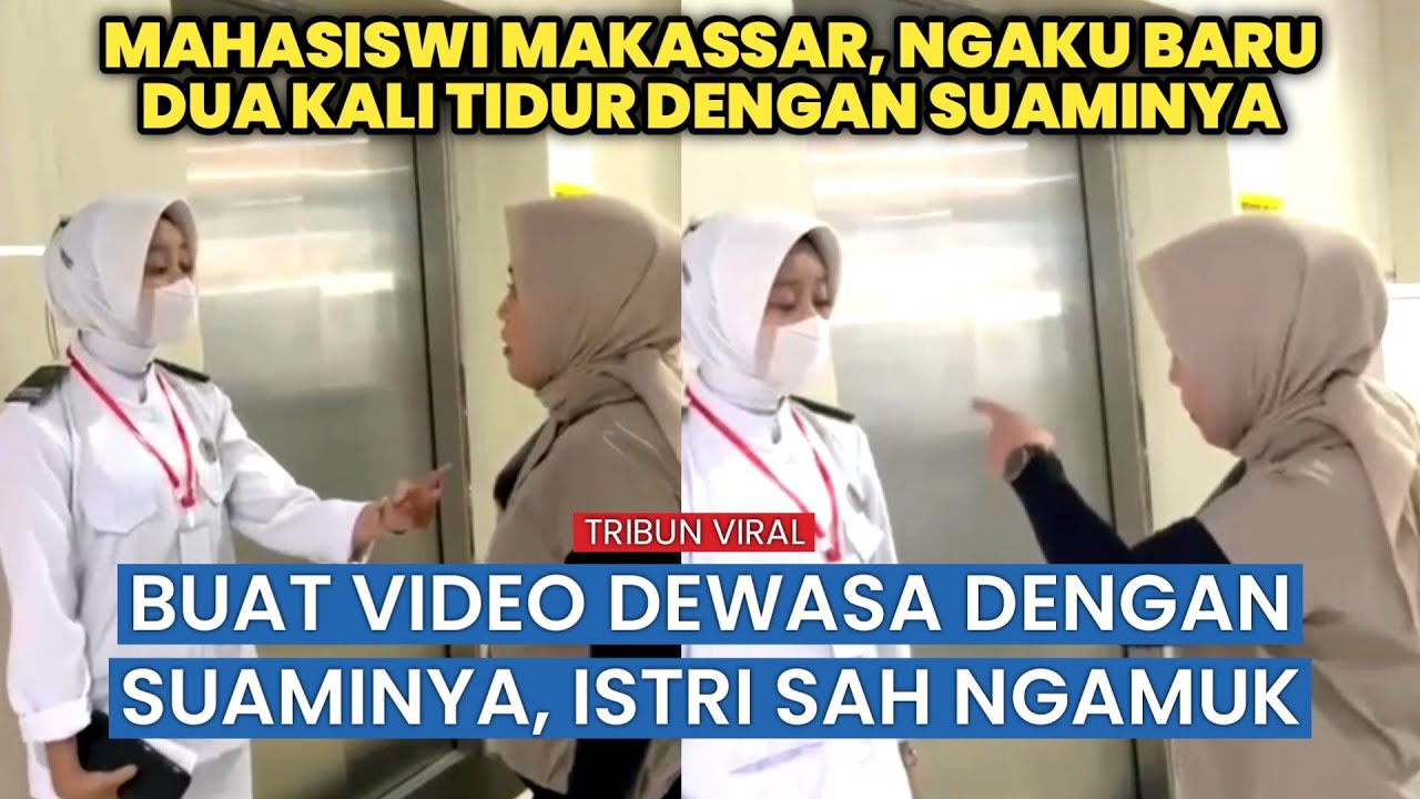 Istri Sah Geruduk Mahasiswi Ini Di Makassar, Karena Telah Buat Video Dewasa Dengan Suaminya