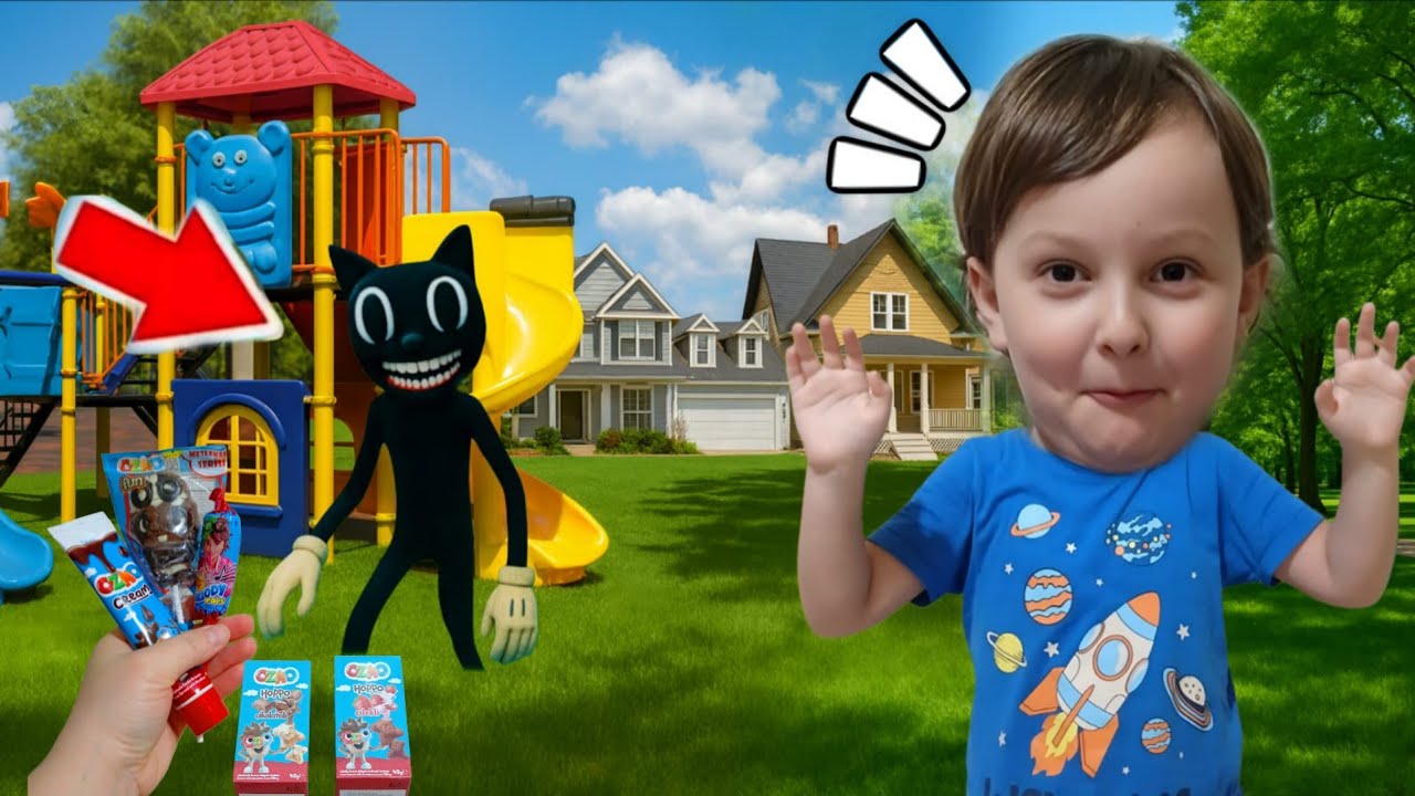 CARTOON CAT EVE GELDİ !! EYVAH KUZEYİ ARADI !! KUZEYALP