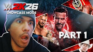 WWE 2K26 CM Punk Showcase Mode part 1 - REWRITE HISTORY!