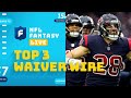 Top 3 Waiver Wire Targets for Week 17 | NFL Fantasy Live