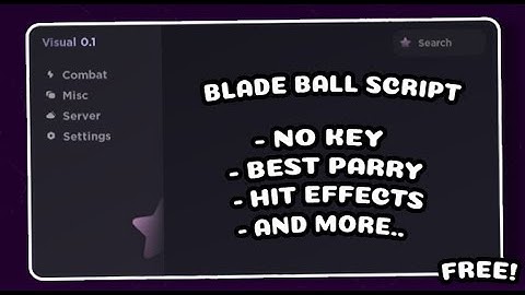 [FREE] Blade Ball script GOD AUTOPARRY and SPAM OP | Best Blade Ball Script | Roblox Mobile and Pc