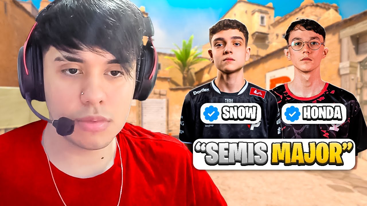 MI RIVAL ES UN SEMIFINALISTA DE MAJOR "SNOW" y ASI ES COMO LO RECIBO💀