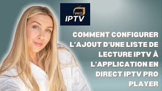 How to set up/add an IPTV playlist to the IPTV Pro Player Live app screenshot 3