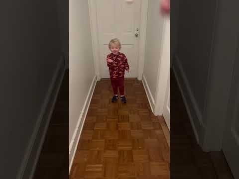 Kid learning to
