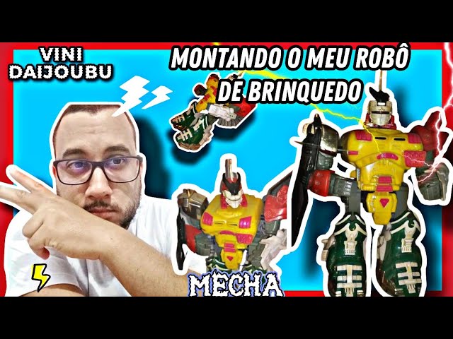 Montando robô de pecinhas com #Enzo #Kids #brincando