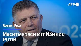 Robert Fico - Machtmensch mit Nähe zu Putin | AFP