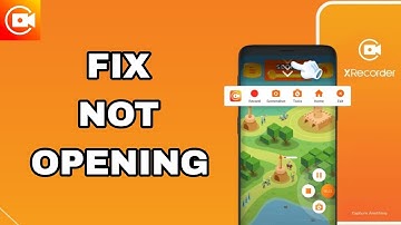 How To Fix And Solve Not Opening On XRecorder App | Final Solution