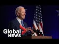US election: Joe Biden addresses the nation | LIVE