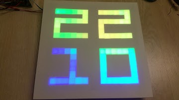 LED-Matrix DigiClock