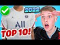 The Top 10 BEST NEW Football Shirts In 2022!