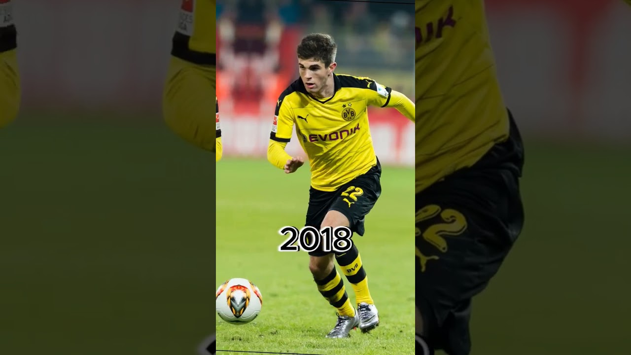 Christian Pulisic Evolution 💙❤️😍 