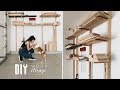 DIY Wall Wood Storage for Garage + Giveaway! DIY Wall Wood Storage for Garage + Giveaway!