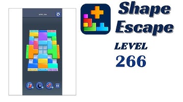 🔥 Shape Escape Level 266 Walkthrough | Can You Solve It? 🧠💥