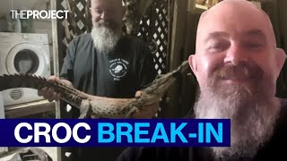 Crocodile Breaks Into Aussie Home