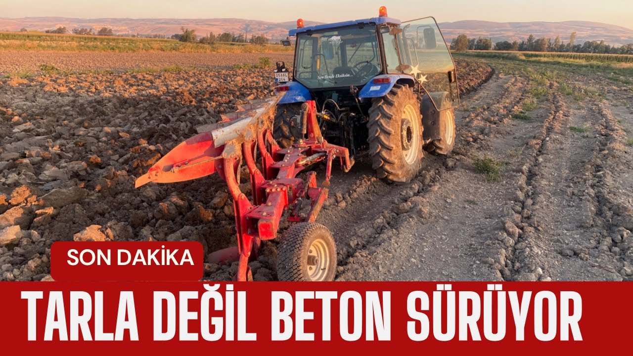 MAVİ BOĞA YIKTI GEÇTİ !!! ZORLU TOPRAKTA SÜRÜM YAPMAYA ÇALIŞIYORUM !!! NEW HOLLAND TL100A