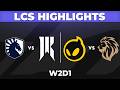 LCS Highlights Week 2 Day 1 | LCS 2026 Spring 🎮