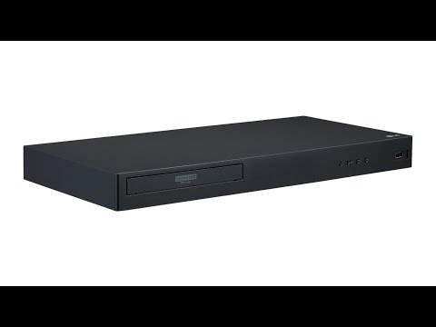 Unboxing the LG UBK90 4K Blu Ray Player