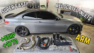 BMW 335i (N54) gets ARM Relocated Inlets & 3