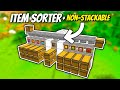 Item Sorter + Non-Stackable Filter - Minecraft 1.18 Tutorial (Java Edition)