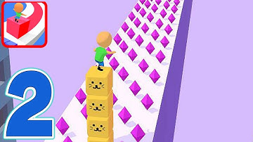 Cube Surfer! Gameplay Walkthrough Part 2 (iOS, Android)