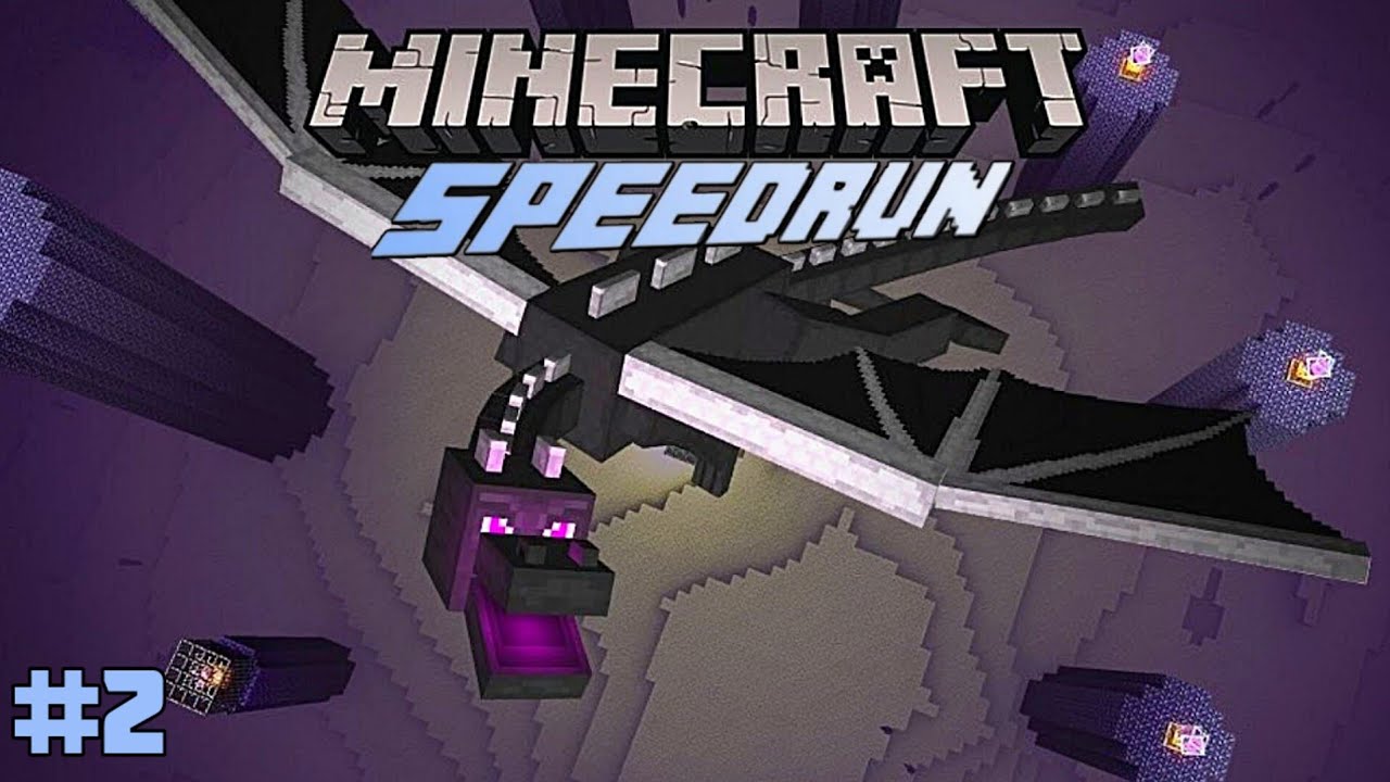 Time to kill Ender Dragon Part 2 Minecraft Speedrun Minecraft
