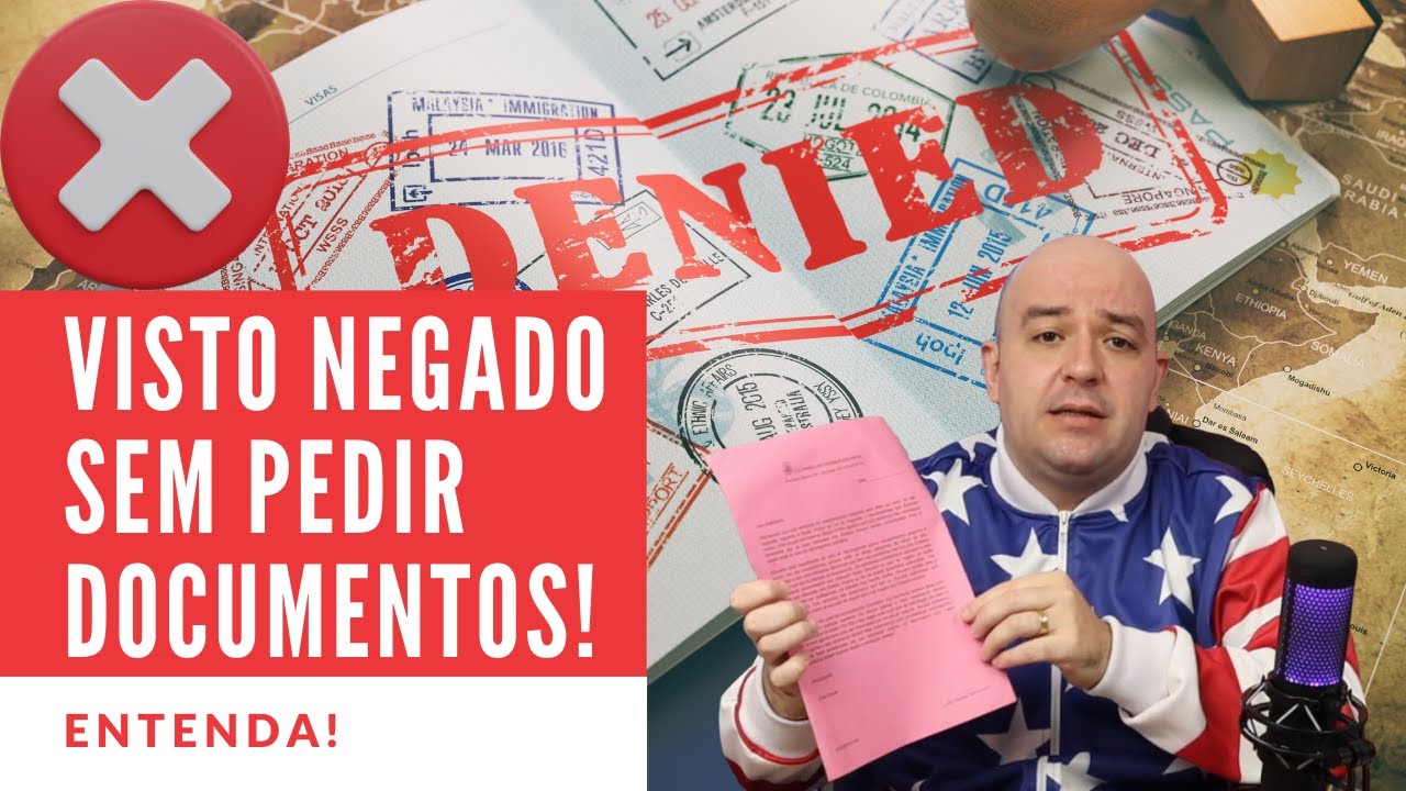 Visto Americano Negado sem ver meus documentos! ENTENDA!