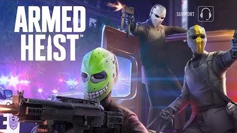 Armed Heist: Shooting Games.  Third Person Shooter Game Gameplay Walkthrough/No commentary