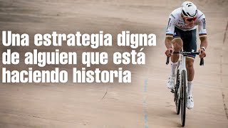 La brillante estrategia de Van der Poel para dominar de principio a fin la Paris Roubaix 2024