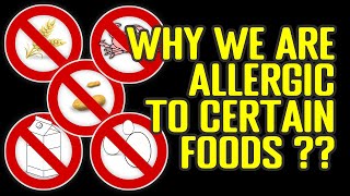 Food Allergy : Children & Adults (Why We Are Allergic To Certain Foods?)