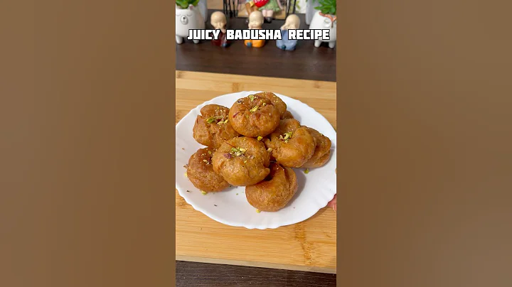 Badusha recipe | Balushahi recipe #shorts #recipe #sweet #balushahi #trending #viral #badusha #food