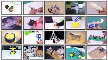 25 Simple Inventions With Dc Motor | Simple Gadget
