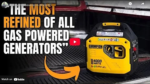 Are Inverter Generators Worth It?