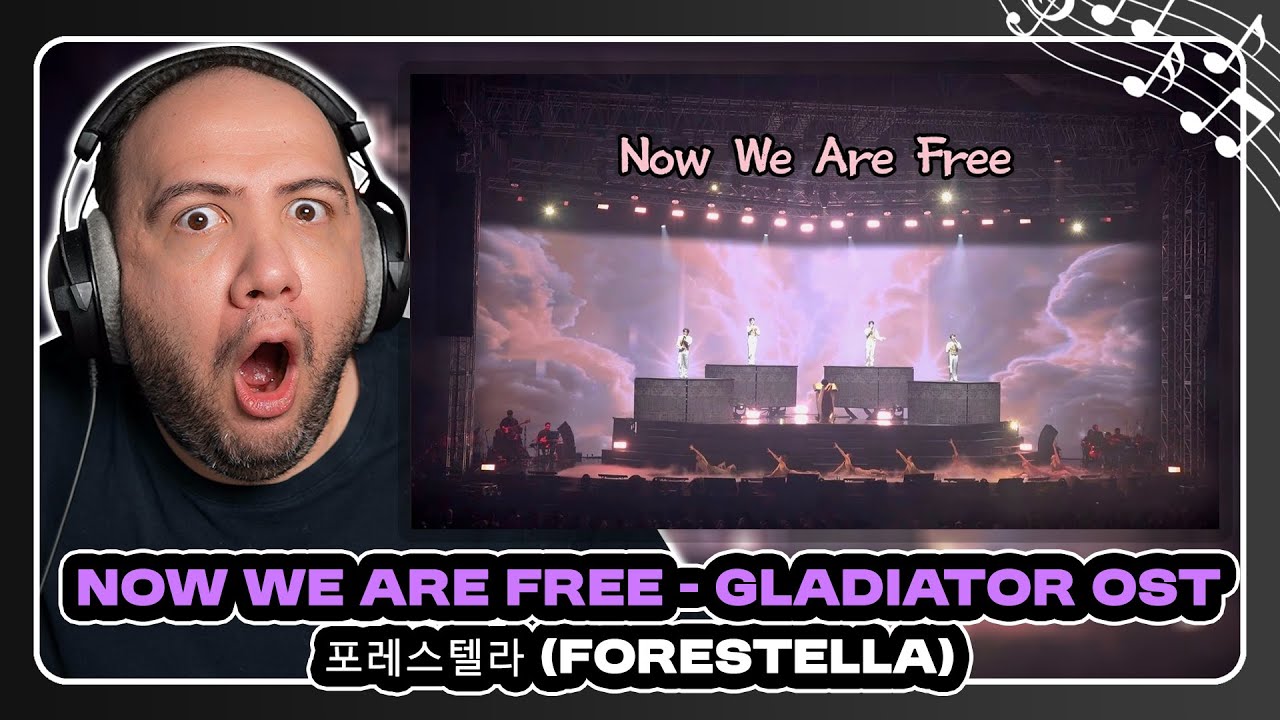 Now We Are Free (Gladiator OST) 포레스텔라 Forestella 콘서트 THE LEGACY in Seoul | TEACHER PAUL REACTS 🇰🇷