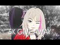 5k giveaway  after effects free pack