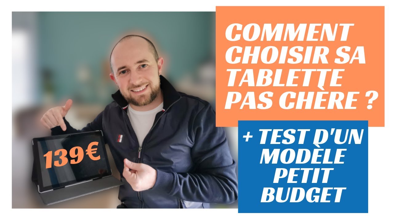 Quelle tablette pas chre choisir  Je teste un modle  139 euros  Yestel T5