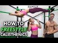 How to Start FREESTYLE CALISTHENICS - ft Melanie Driessen (World Champion🌍🏆)