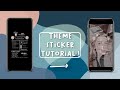 HOW to CREATE a THEME STICKER || Aesthetics with Me