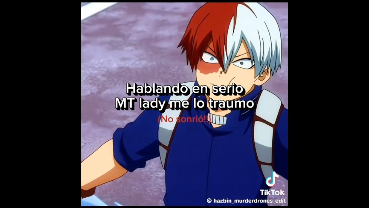 Pobre Shoto todo inocente JAJAJA #anime #mha #myheroacademia #todoroki creditos a la/el creador/a