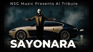 SAYONARA Sidhu Moosewala Ai Tribute HARKIRAT SANGHA Ft. BOHEMIA New SONG 2025