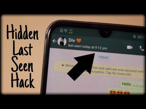 Whatsappல் Hidden LAST SEEN பார்ப்பது எப்படி ??? ✔