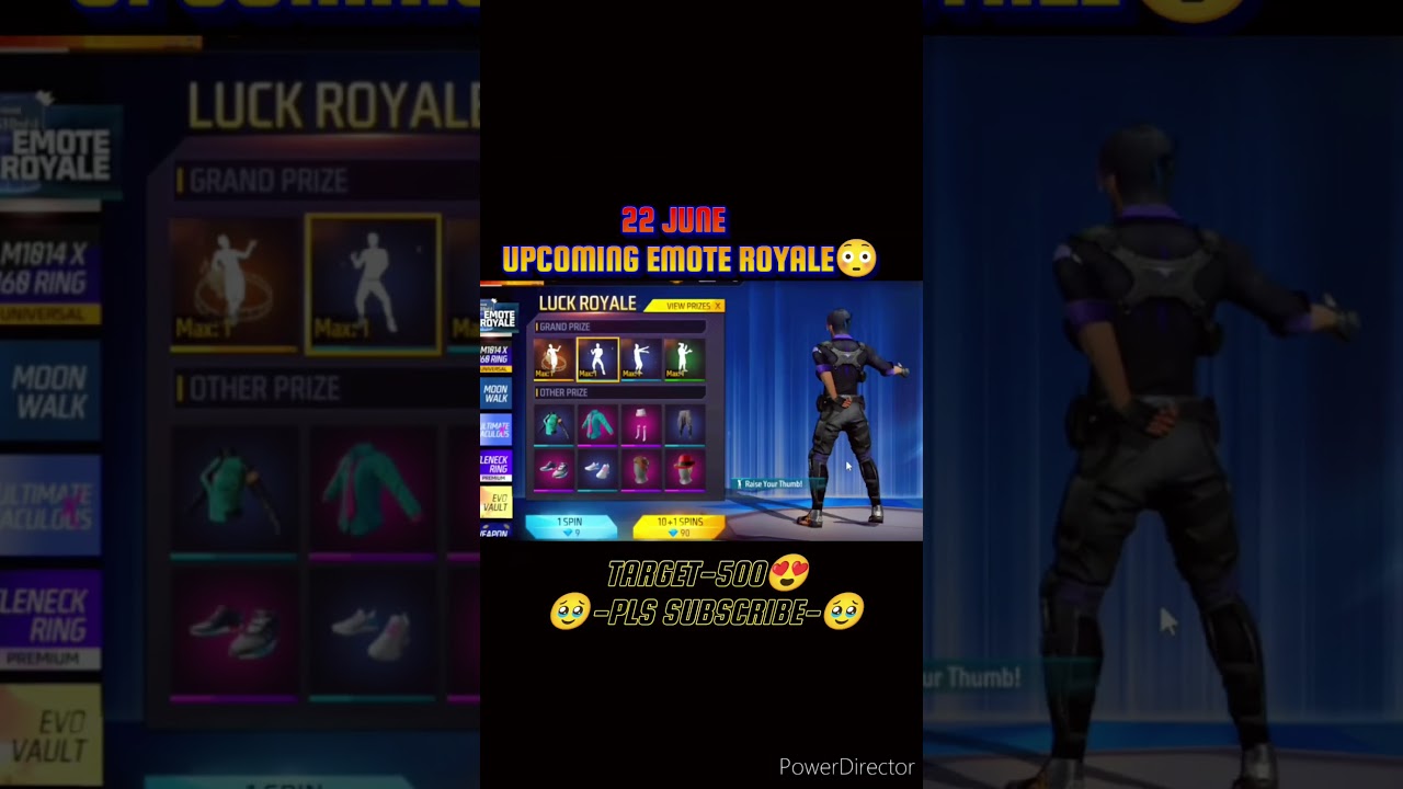 UPCOMING EVENT FF | OP EMOTE ROYALE😍!!