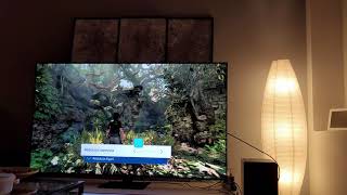 Samsung Qled 65q77a Game Motion Plus doesn't work
