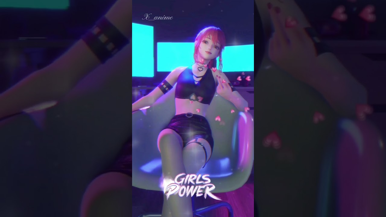 cute Animated girl whatapp status | X_anime