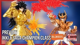 PREVIEW - IKKI DE FÊNIX &amp; SAGA DE GÊMEOS CHAMPION CLASS BLOKEES