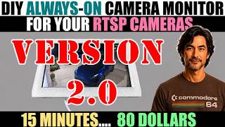 Full VERSION 2.0! Always-on Security Camera Monitor (on a Raspberry Pi) Update