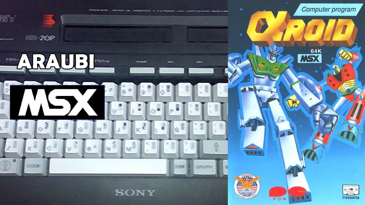 Alpha Roid (Ponyca, 1986) MSX [669] Walkthrough - YouTube