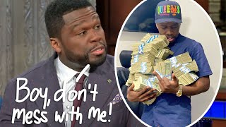 Biratangaje 50 CENT yariyishe umwana we habura gato umva imvano yurwango rwogushaka kwihekura