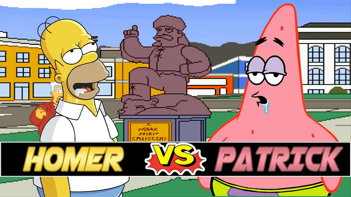 M.U.G.E.N. Battles | Homer Simpson vs Patrick Star...