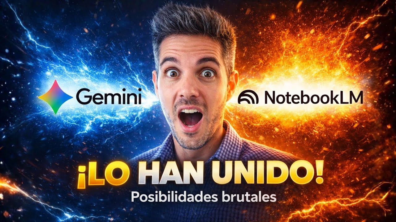 🚨 Esto lo cambia TODO: Gemini y NotebookLM POR FIN juntos
